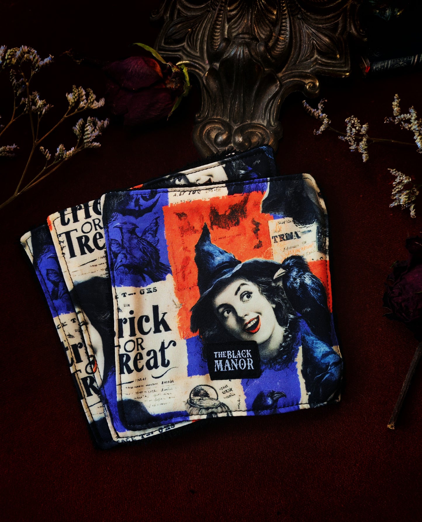 (4 pcs) Lingettes démaquillantes "Haunted Crypt"