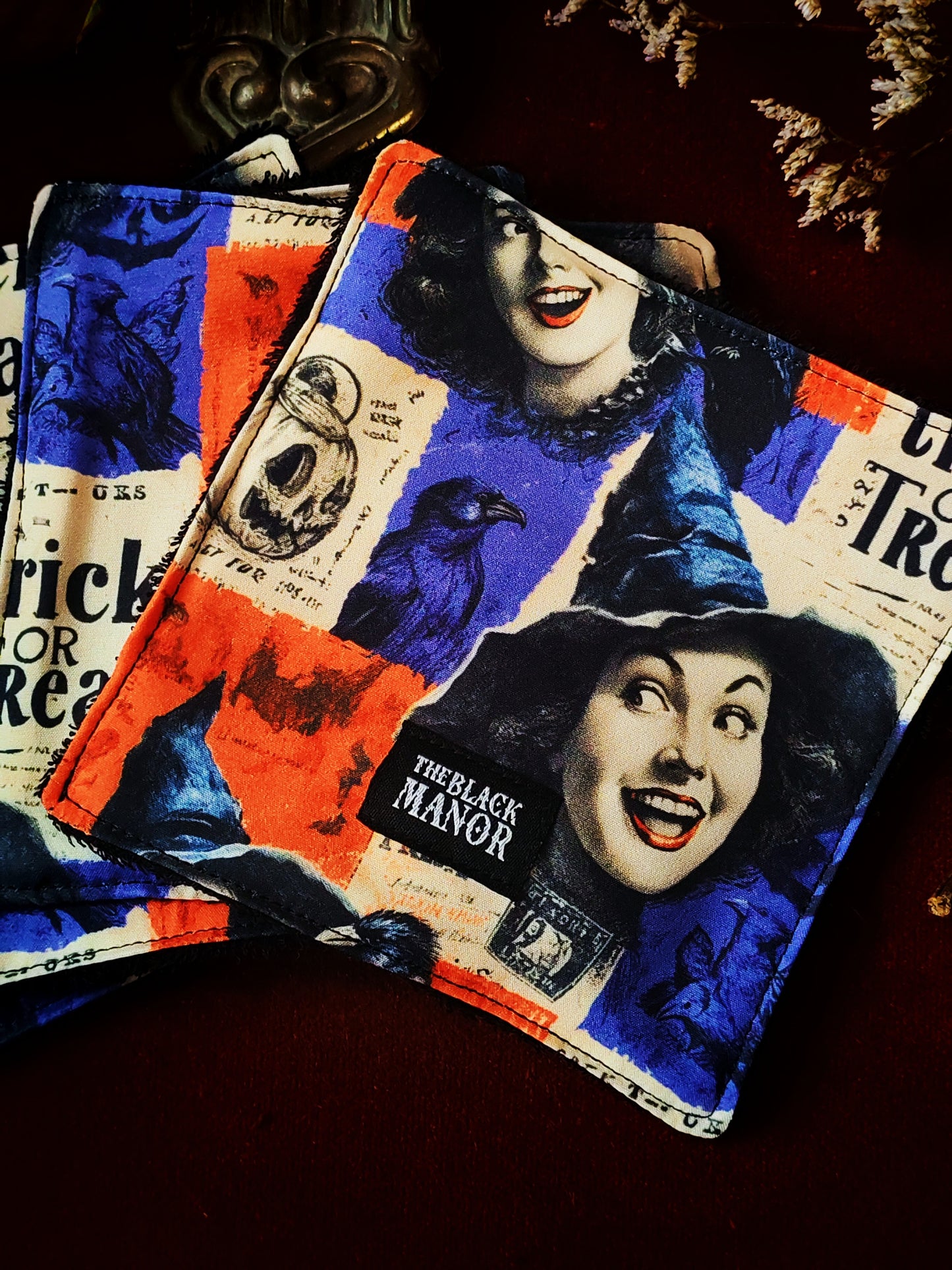 (4 pcs) Lingettes démaquillantes "Haunted Crypt"