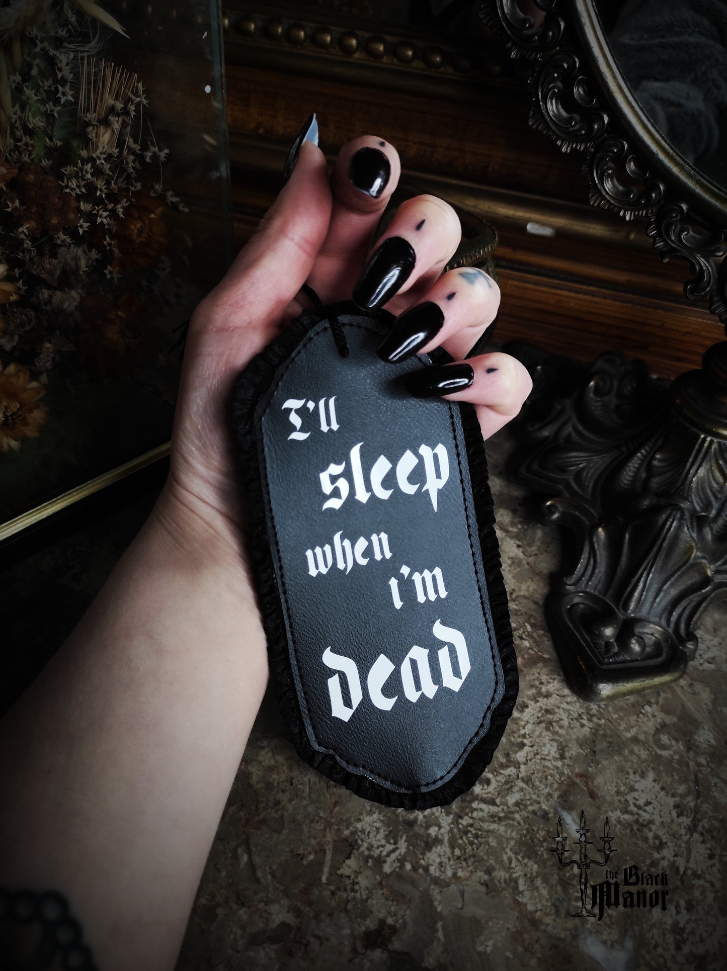 Marque Page "I'll Sleep When I"m Dead"