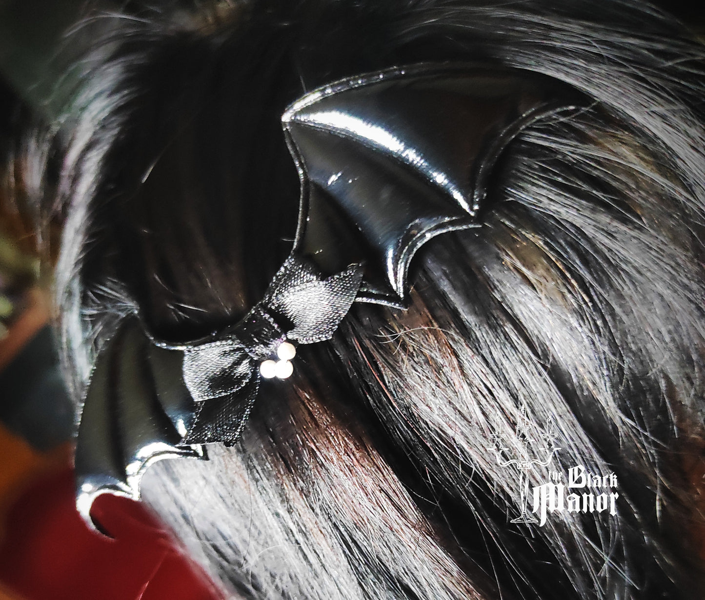 Pince à cheveux "Bat"