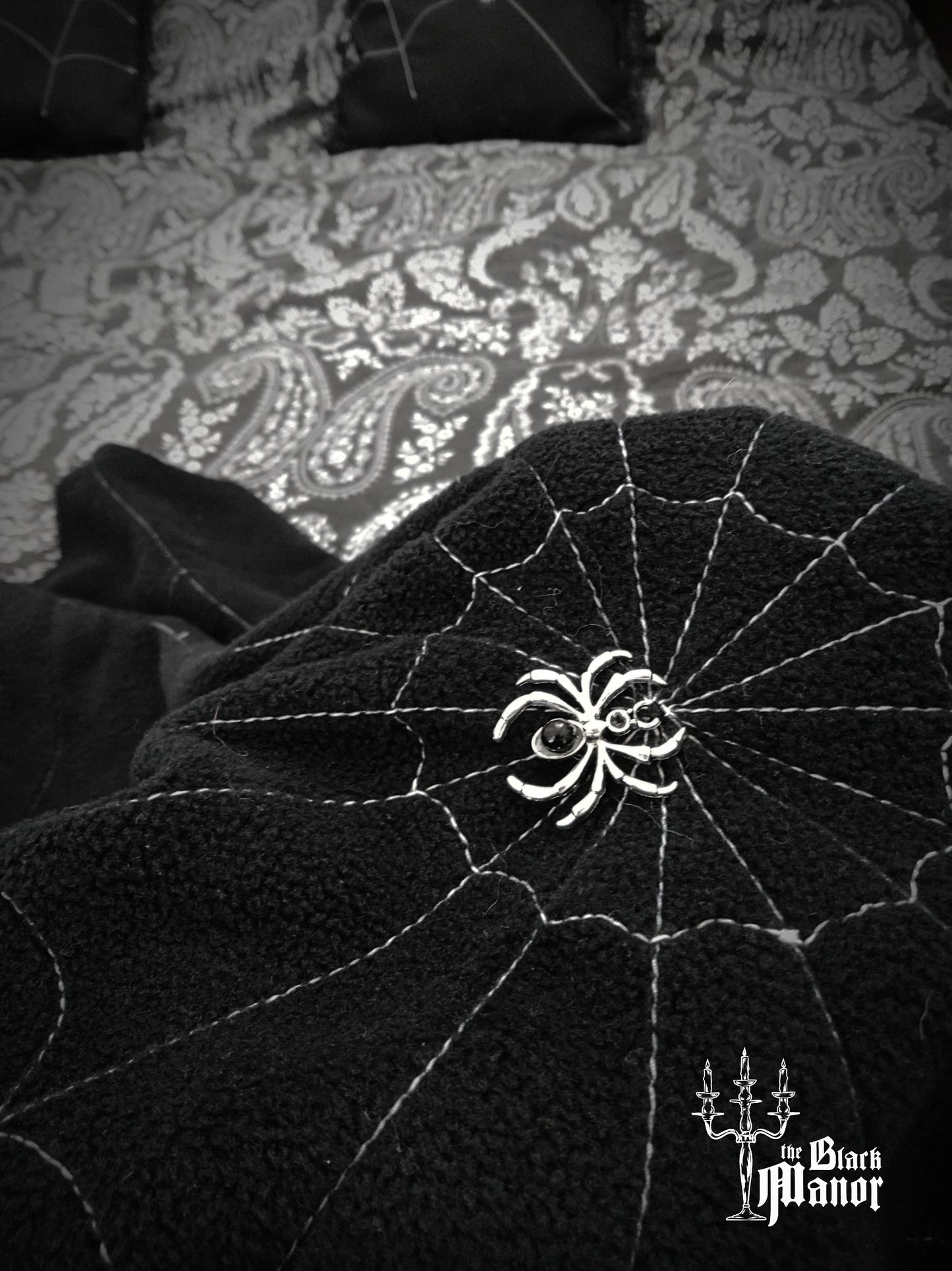 Manta de telaraña “Veneno cálido”