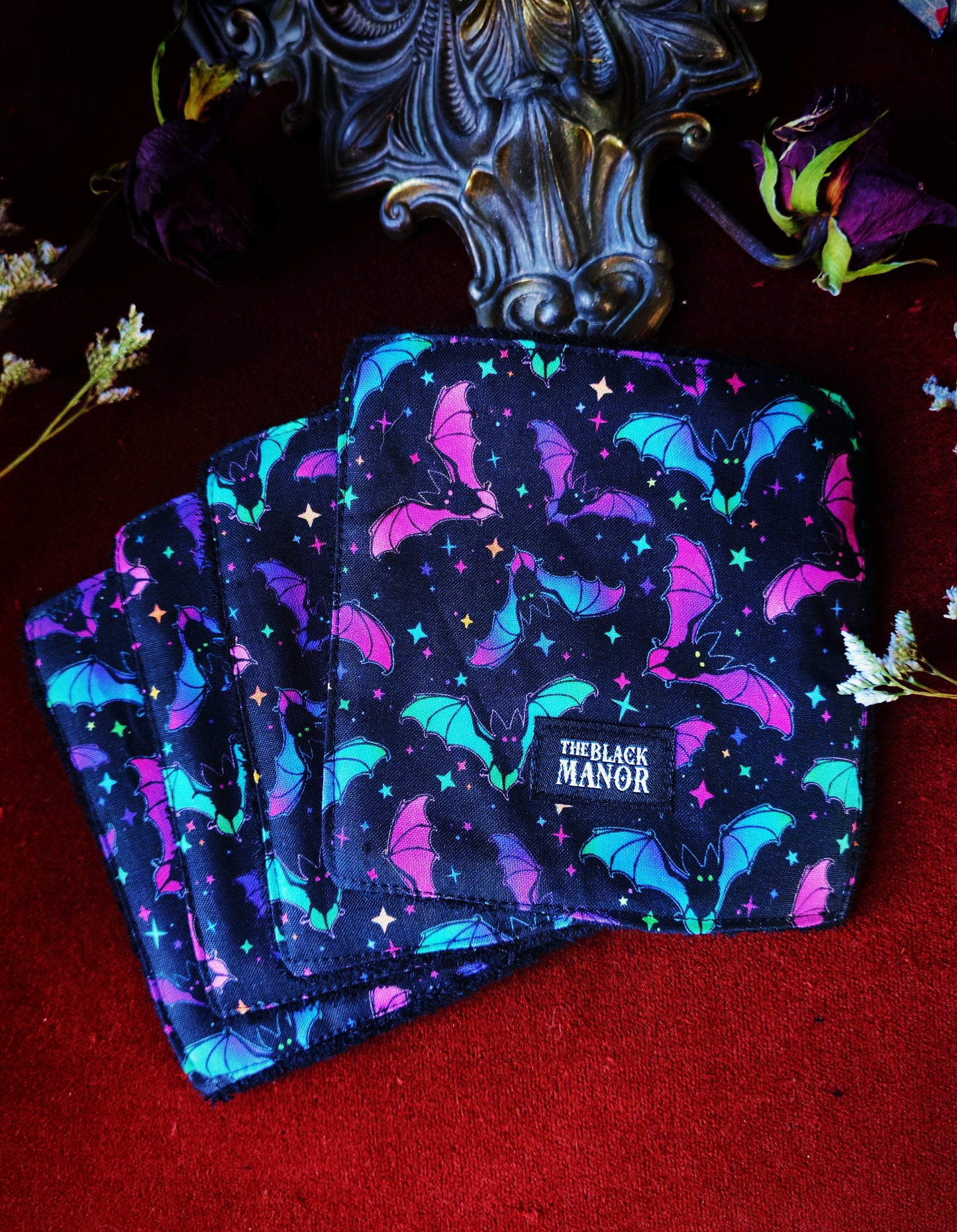 (4 pcs) Lingettes démaquillantes "Haunted Crypt"