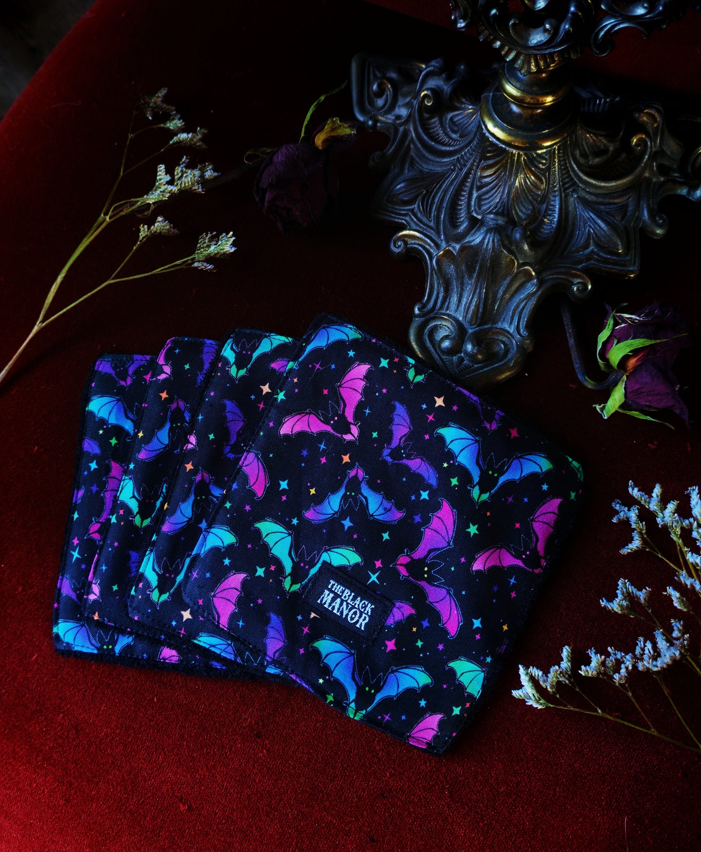 (4 pcs) Lingettes démaquillantes "Haunted Crypt"