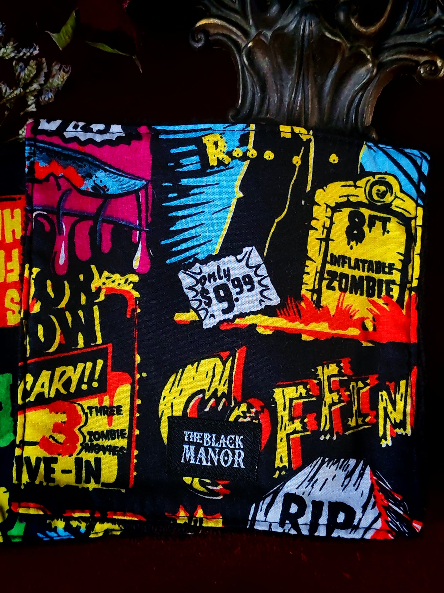 (4 pcs) Lingettes démaquillantes "Haunted Crypt"