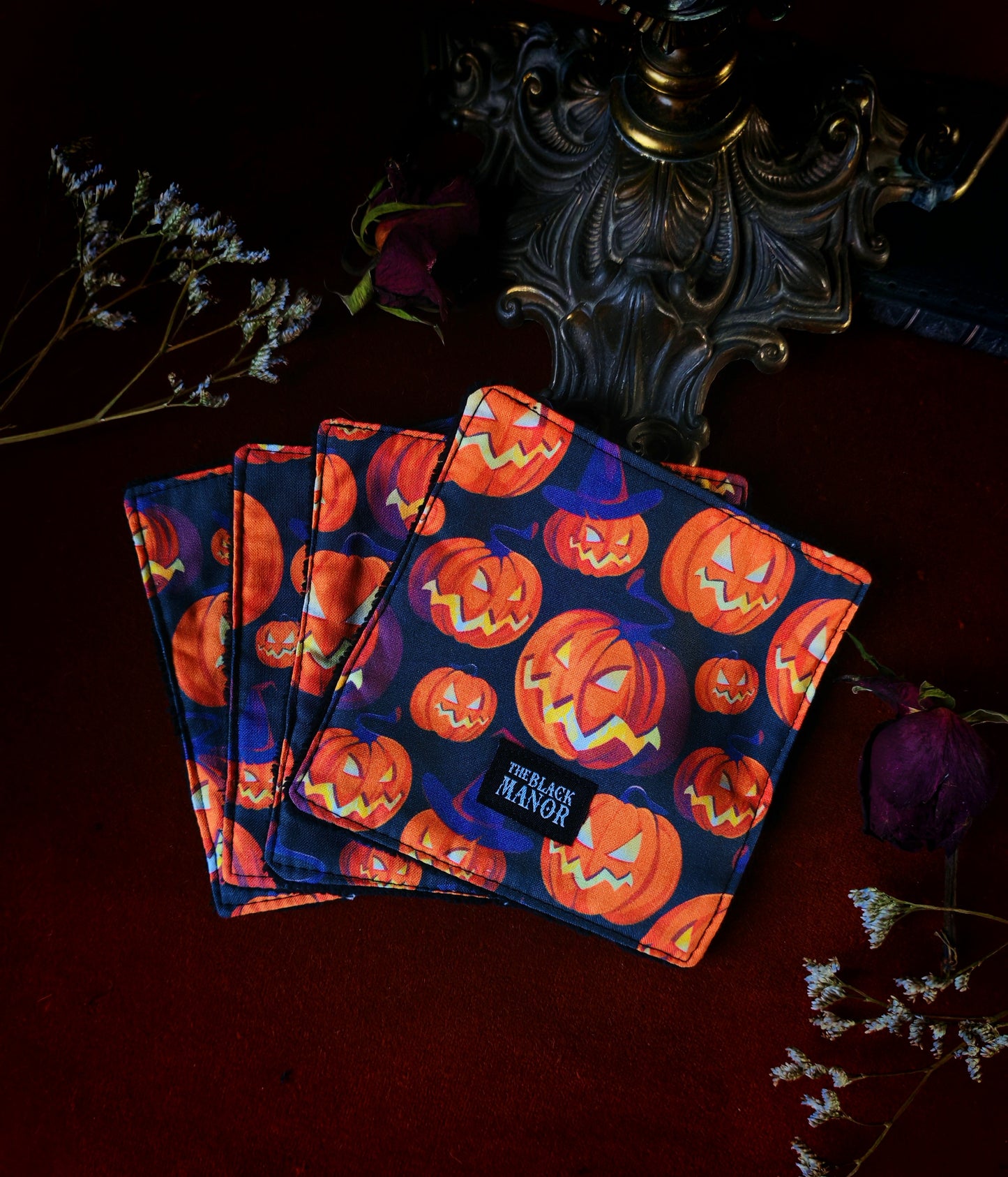 (4 pcs) Lingettes démaquillantes "Haunted Crypt"