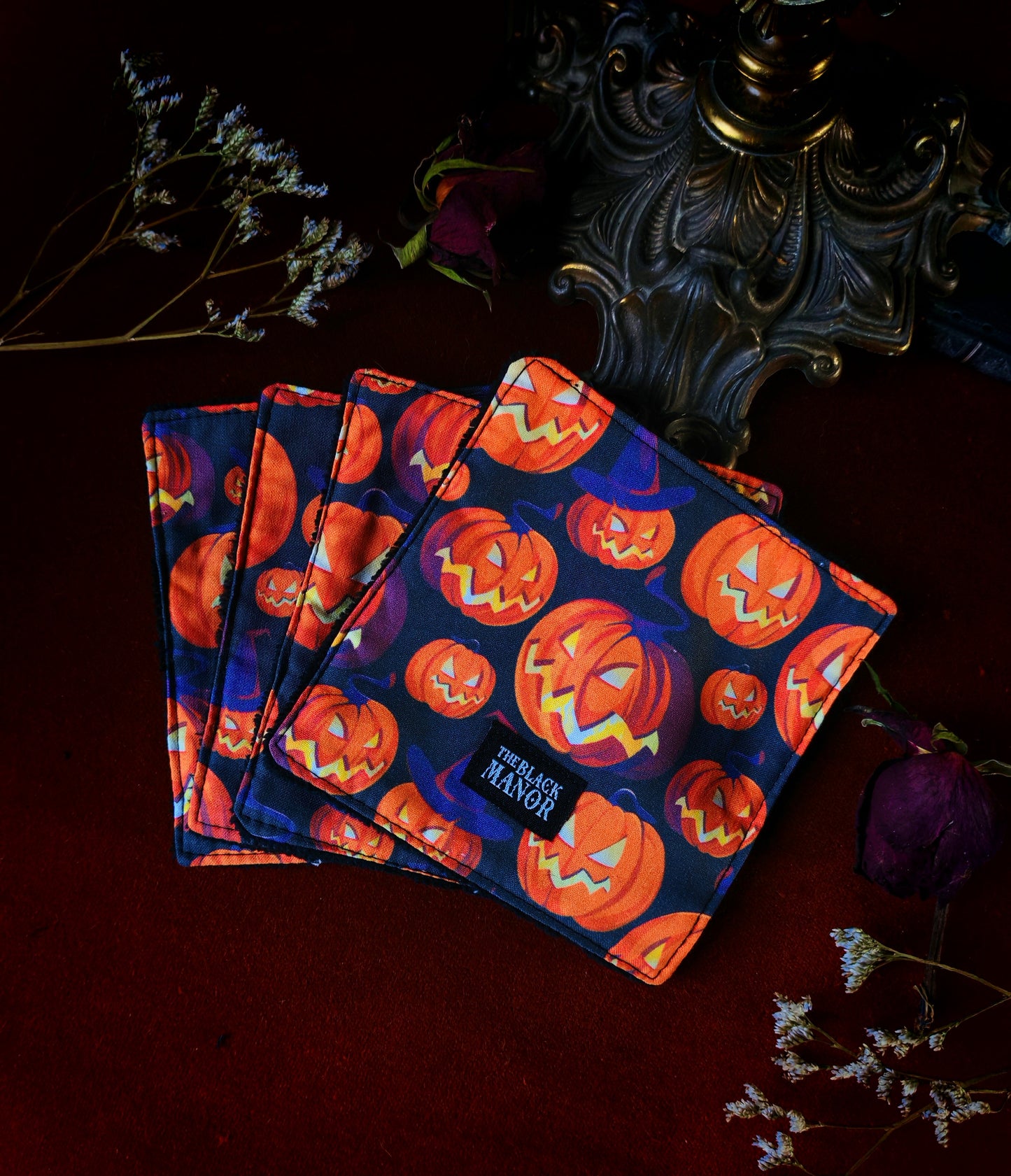 (4 pcs) Lingettes démaquillantes "Haunted Crypt"