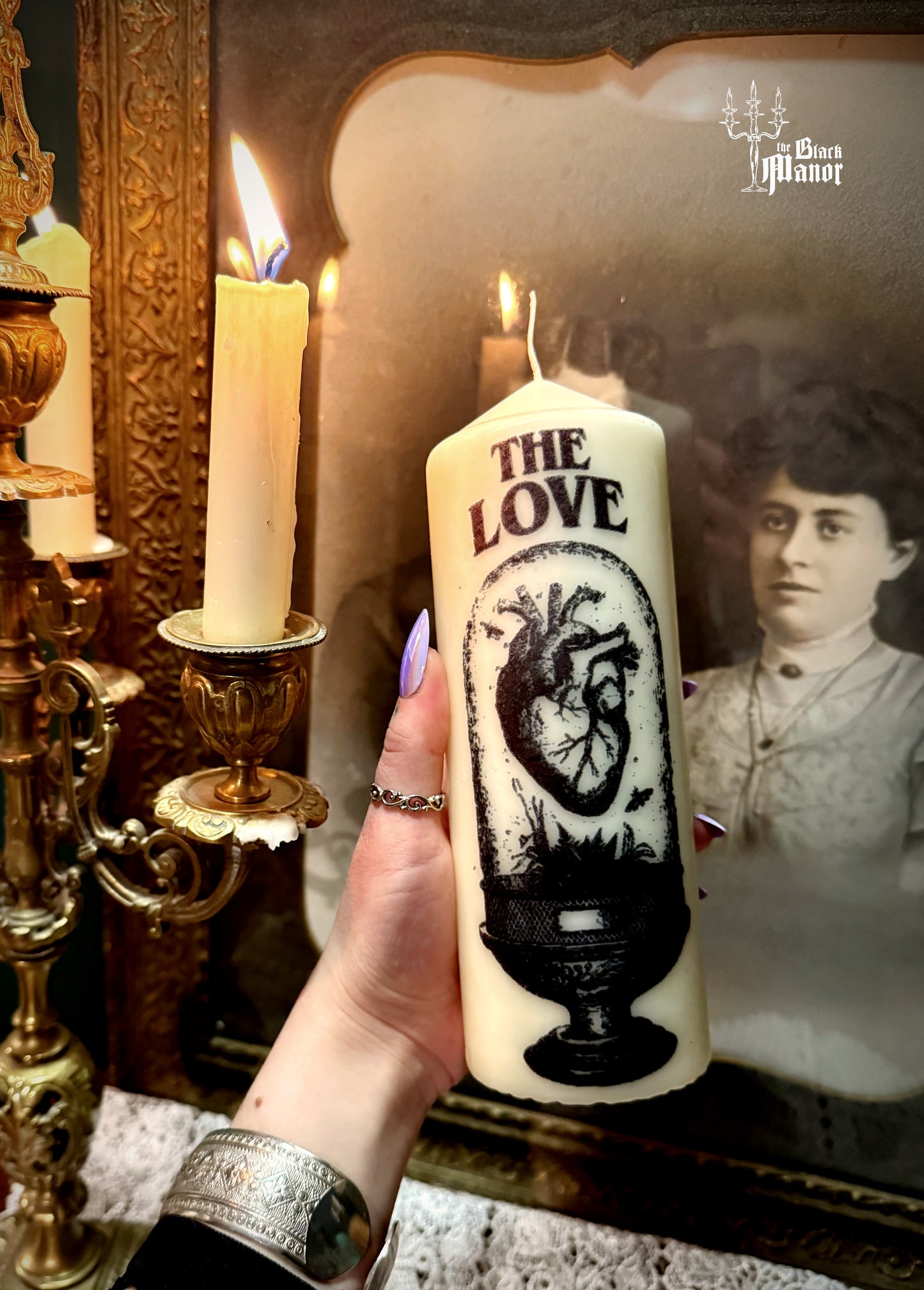 Lot de 4 Bougies "Esoteric"