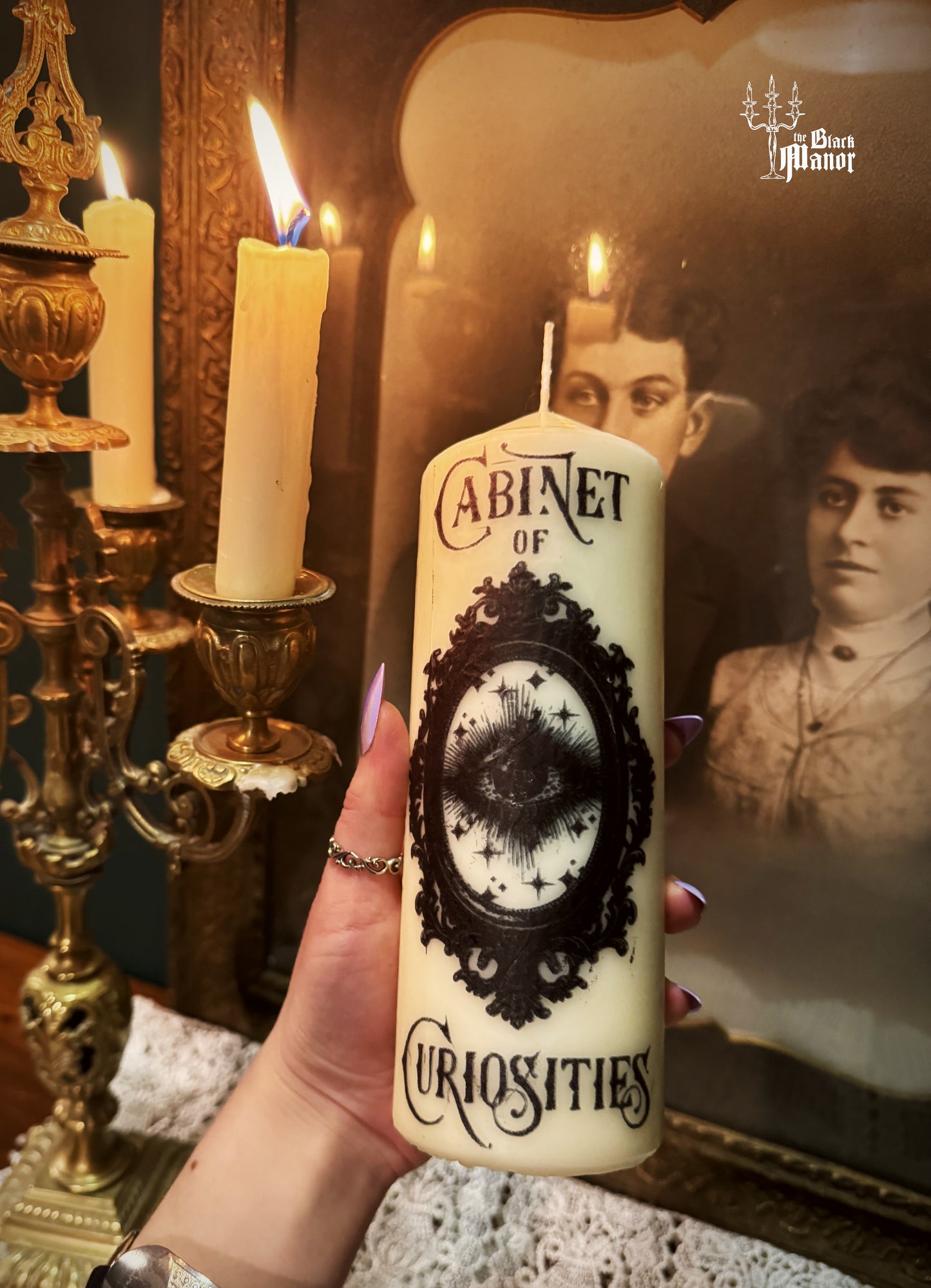 Lot de 4 Bougies "Esoteric"