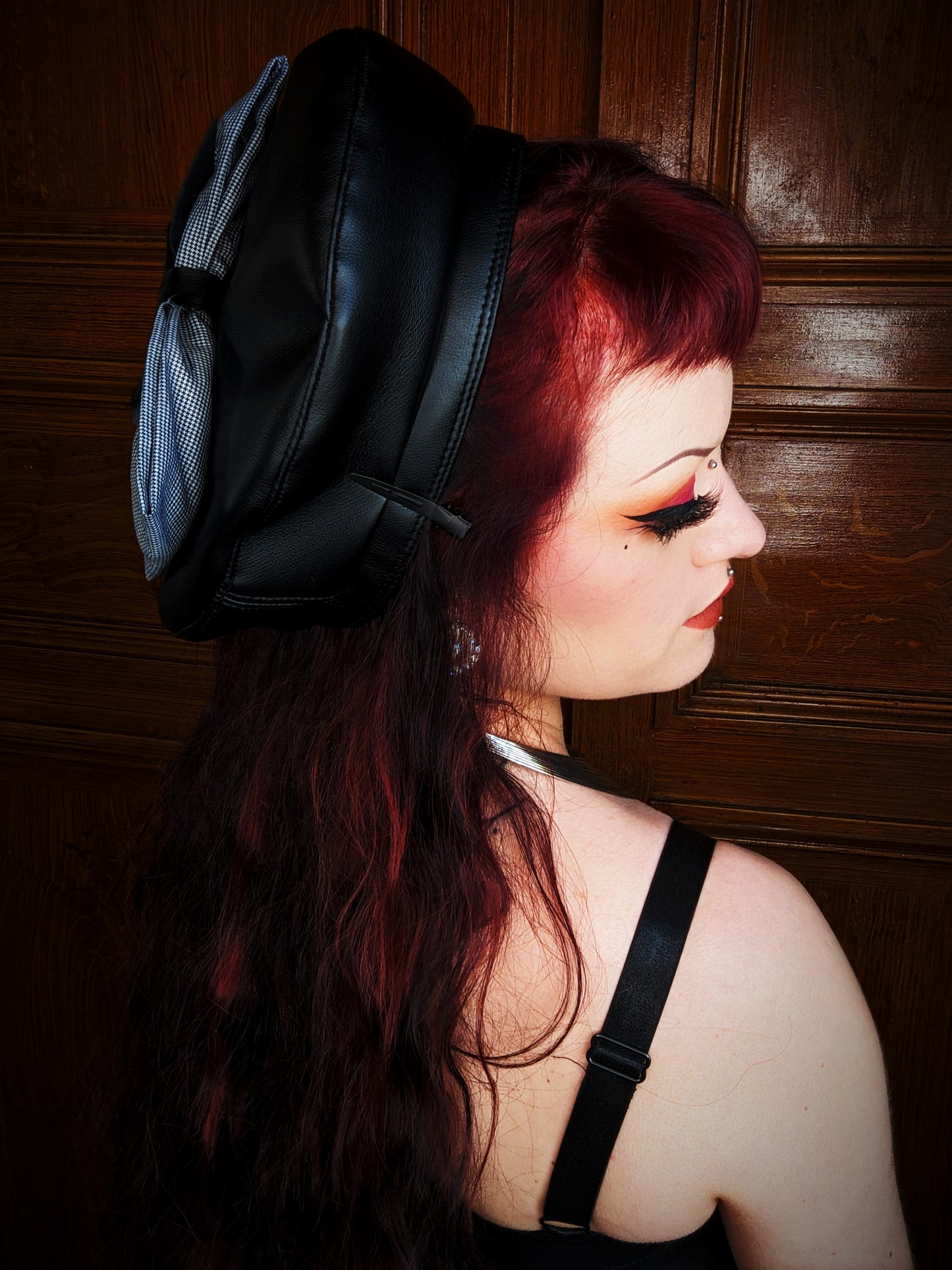 Béret (tartan) "Vintage Darling"