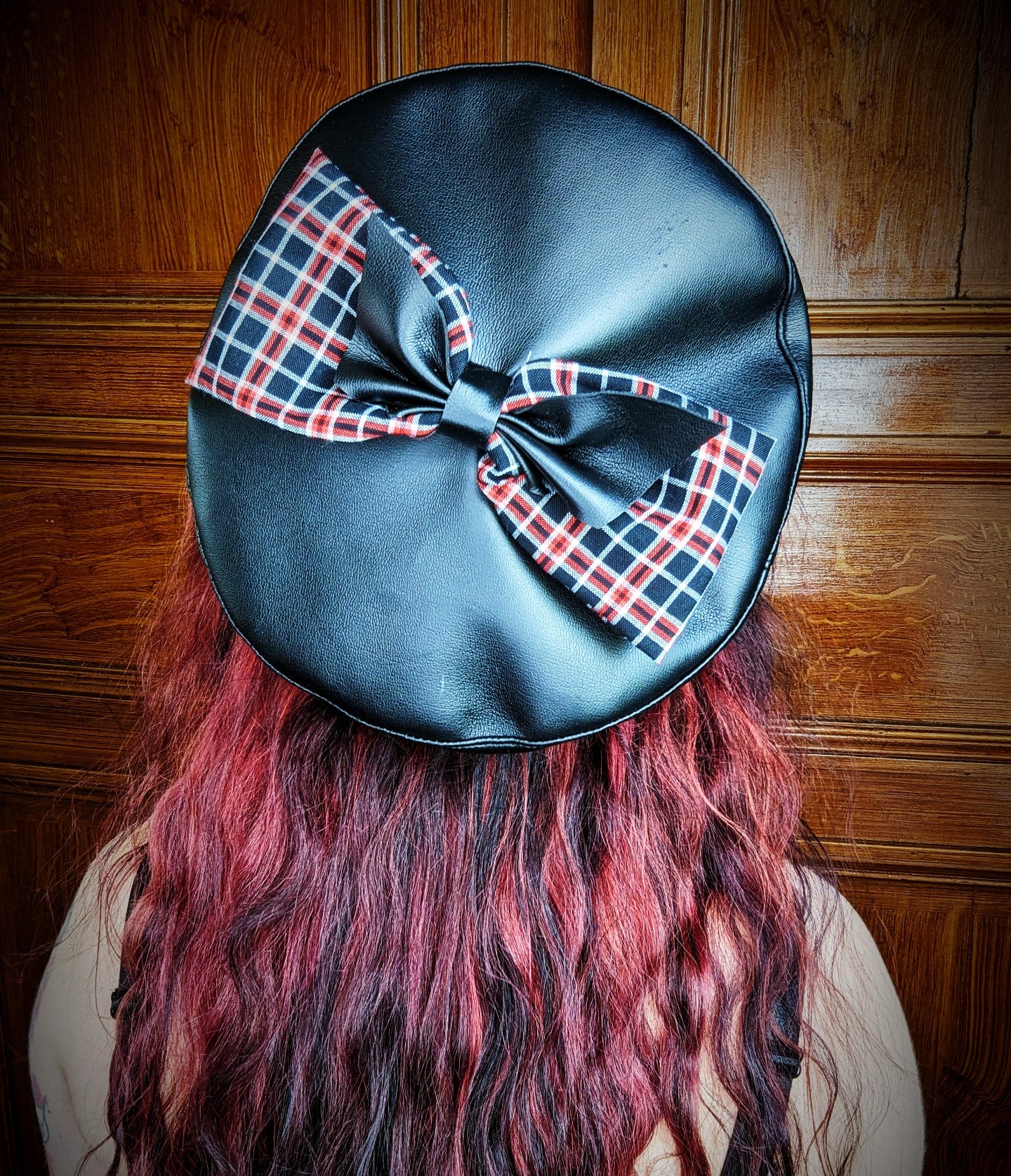 Béret (tartan) "Vintage Darling"