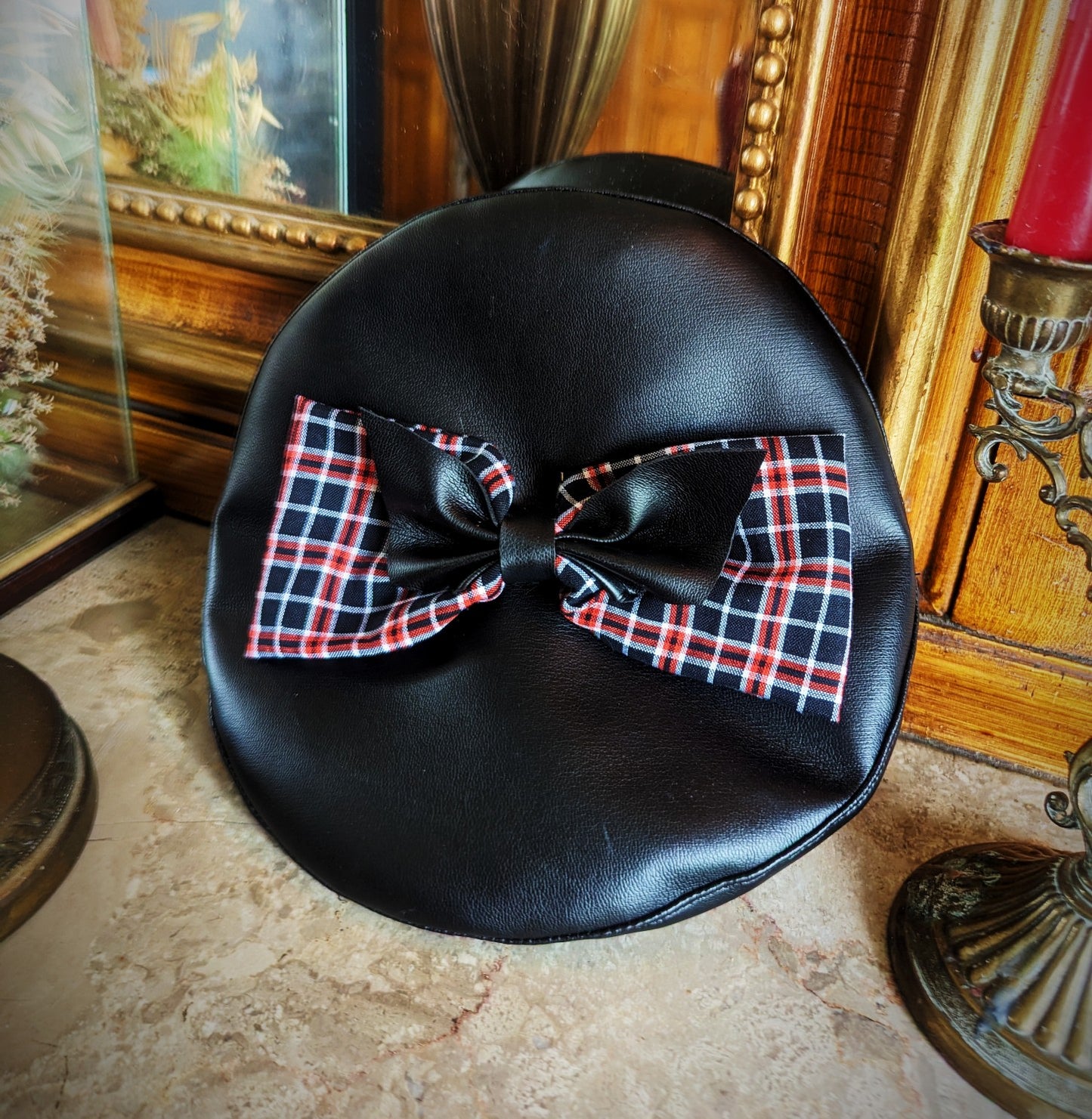 Béret (tartan) "Vintage Darling"