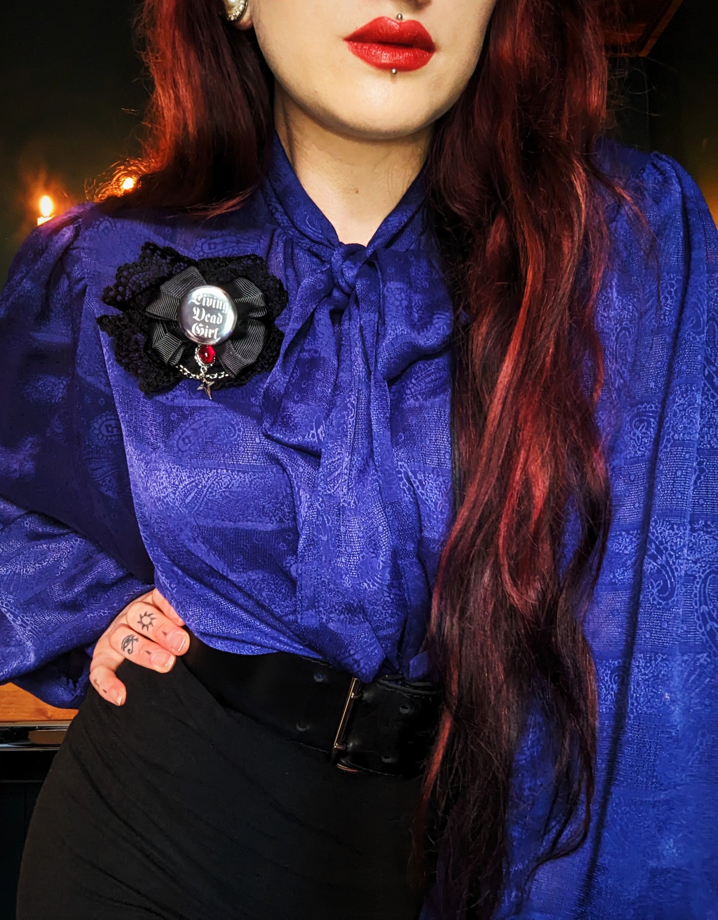 Broche "Dark Creature"