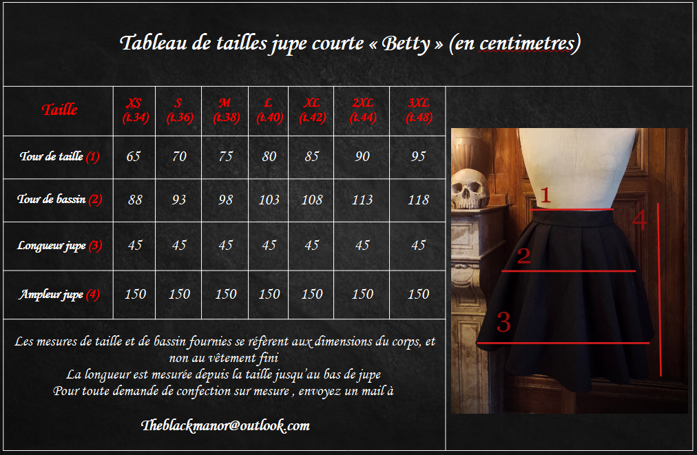 falda "betty"