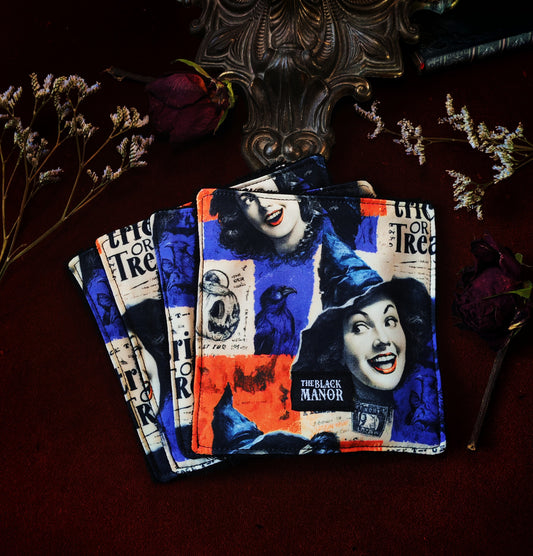 (4 pcs) Lingettes démaquillantes "Haunted Crypt"