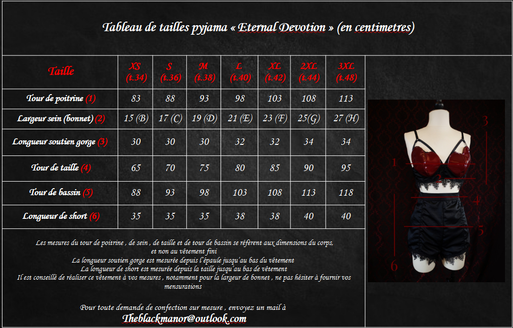 Pyjama "Eternal Devotion"
