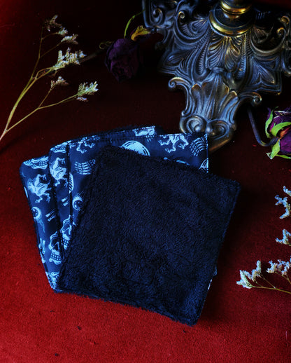 (4 pcs) Lingettes démaquillantes "Haunted Crypt"