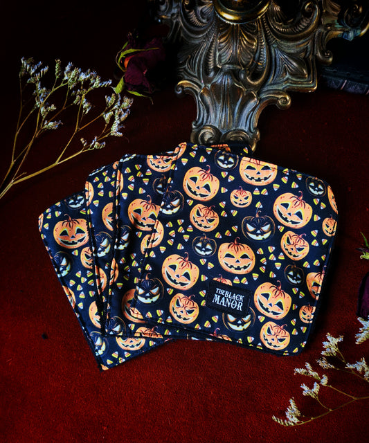 (4 pcs) Lingettes démaquillantes "Haunted Crypt"
