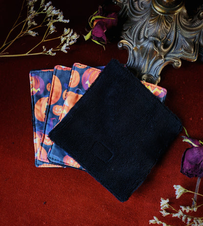 (4 pcs) Lingettes démaquillantes "Haunted Crypt"
