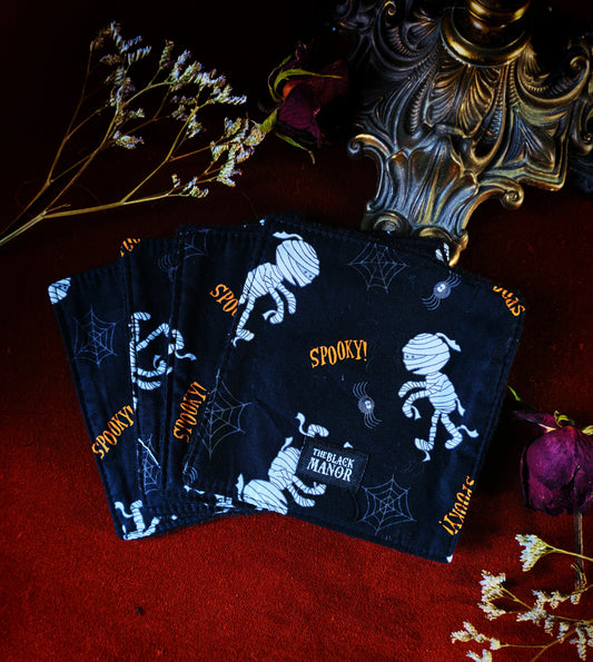 (4 pcs) Lingettes démaquillantes "Haunted Crypt"