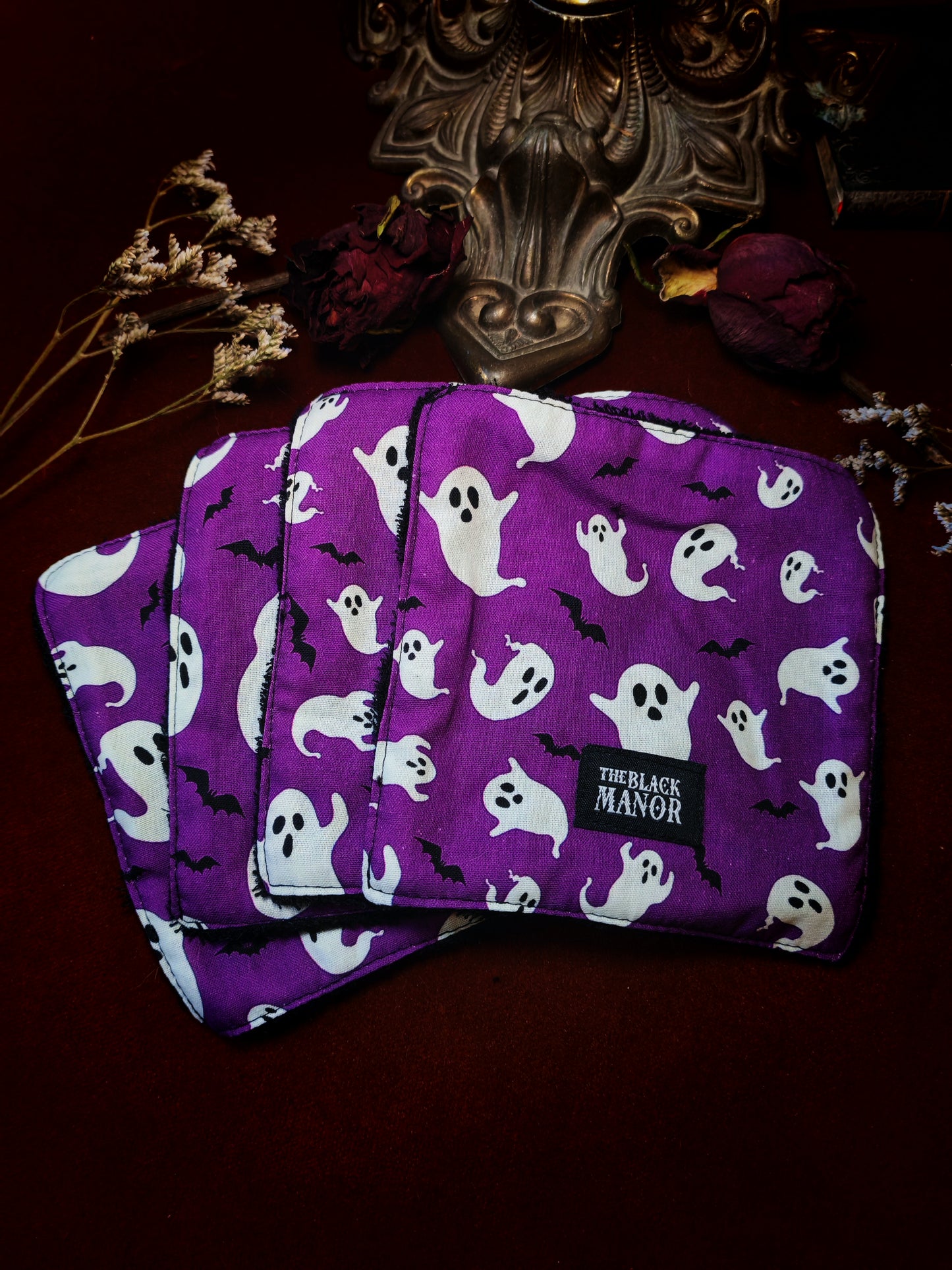 (4 pcs) Lingettes démaquillantes "Haunted Crypt"