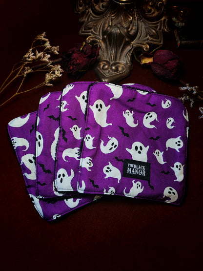 (4 pcs) Lingettes démaquillantes "Haunted Crypt"