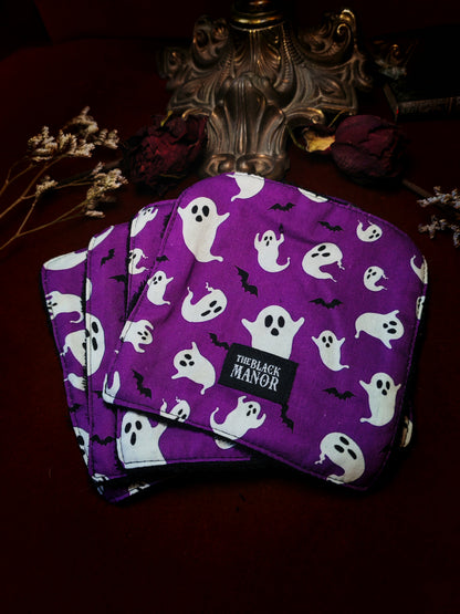 (4 pcs) Lingettes démaquillantes "Haunted Crypt"