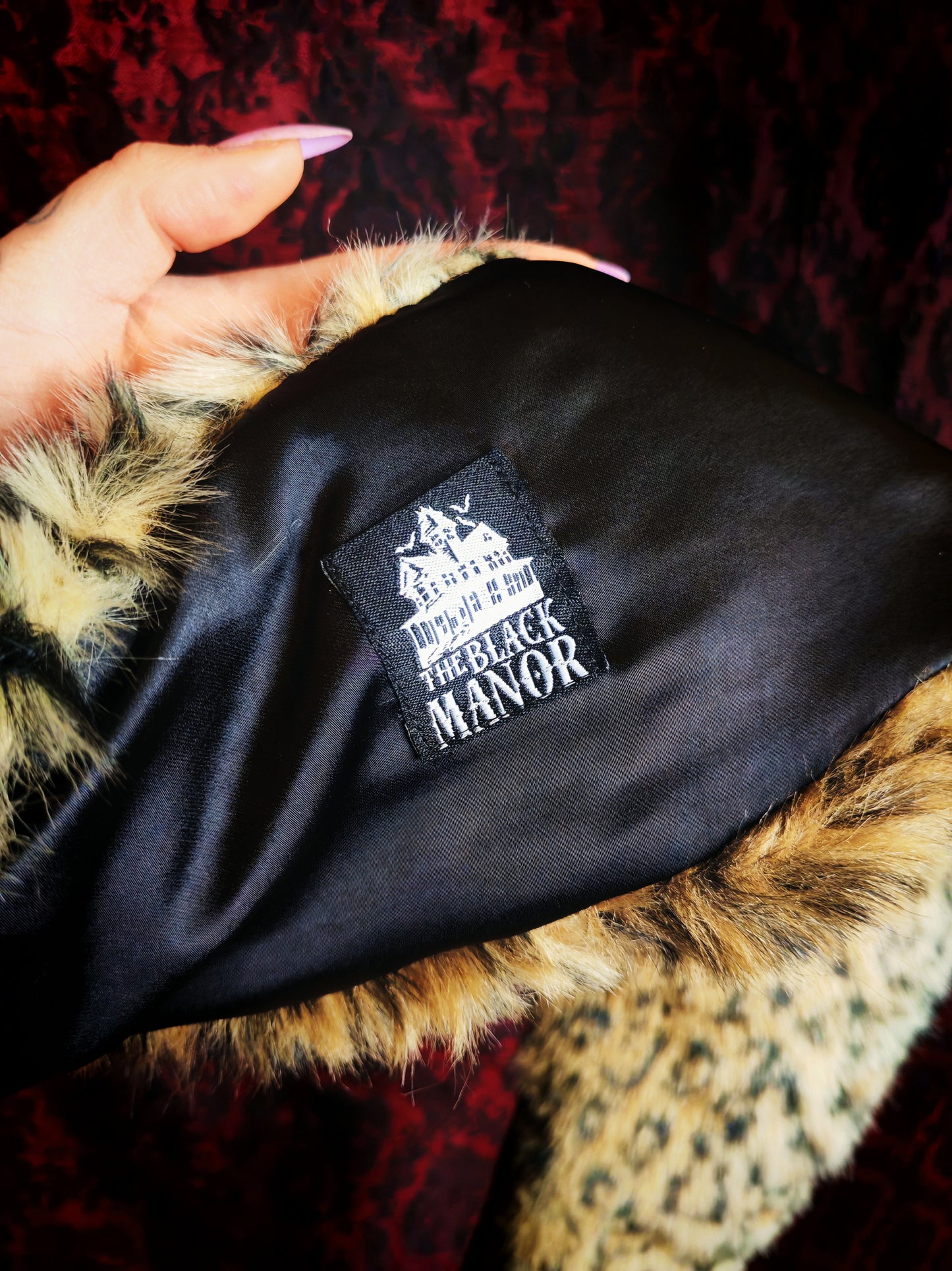 Col "Vampire Desire" Léopard