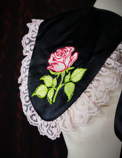 Col Amovible "Rose Poudrée"