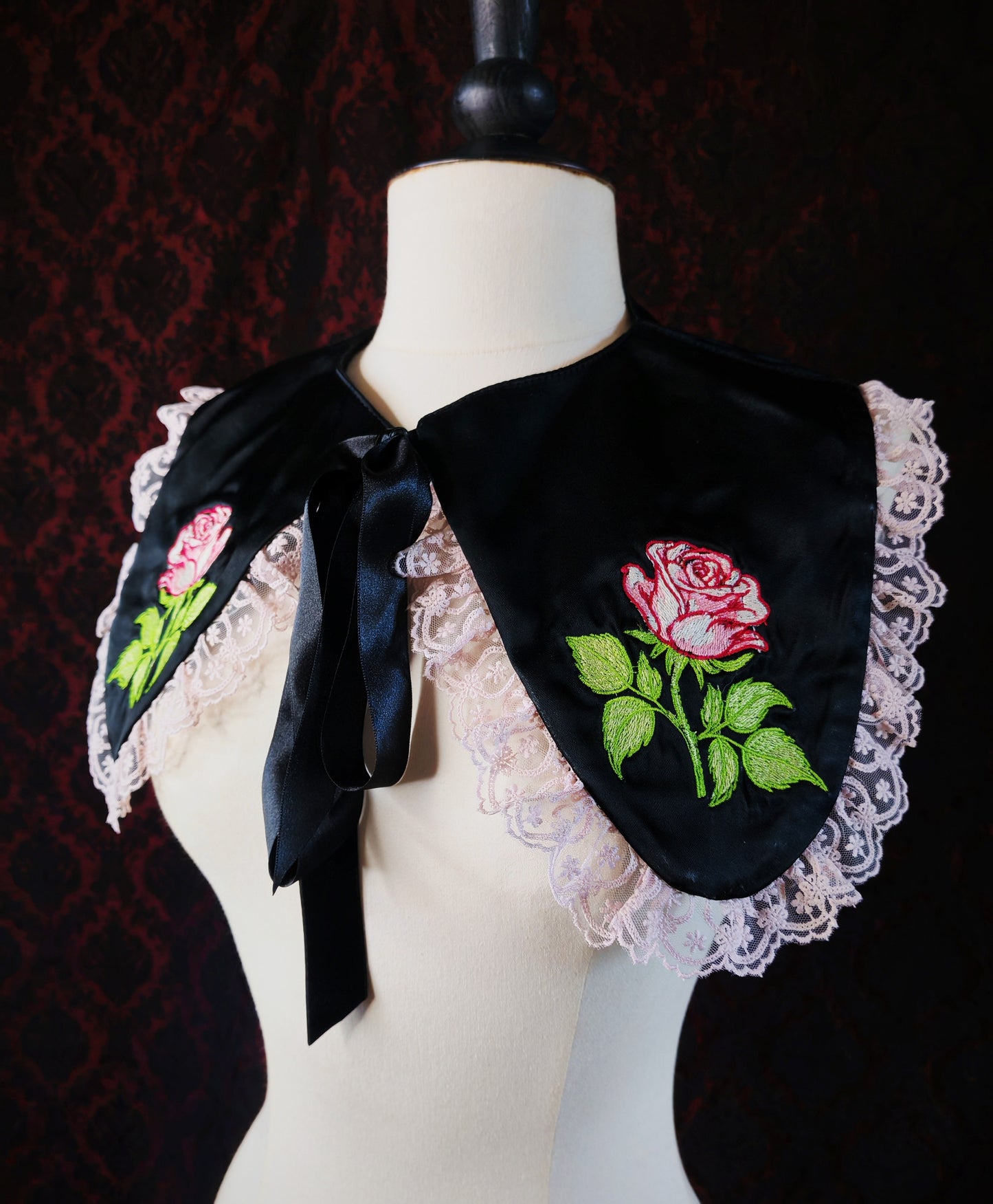 Col Amovible "Rose Poudrée"