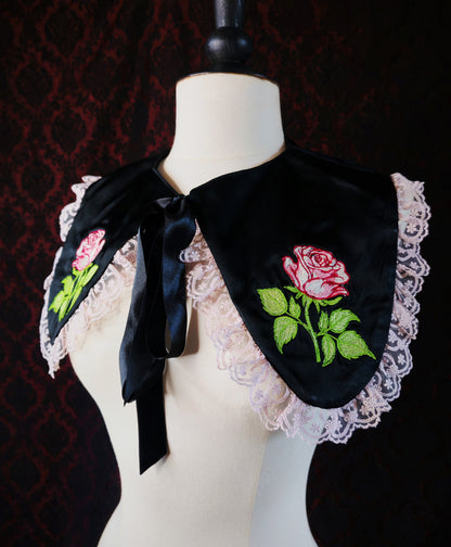 Col Amovible "Rose Poudrée"