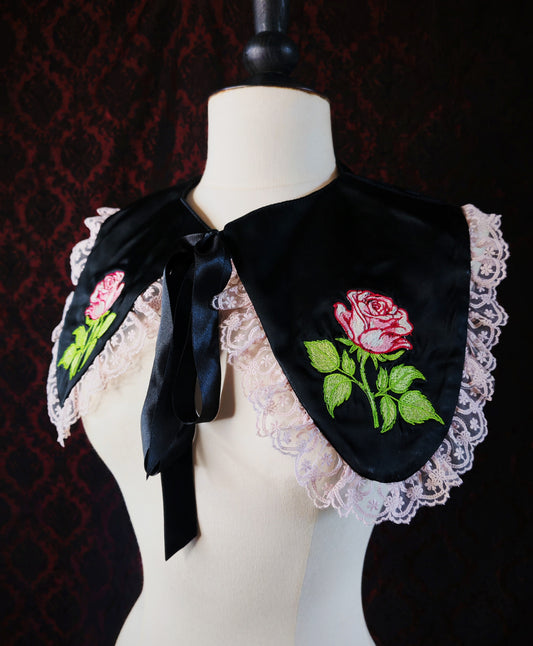 Col Amovible "Rose Poudrée"