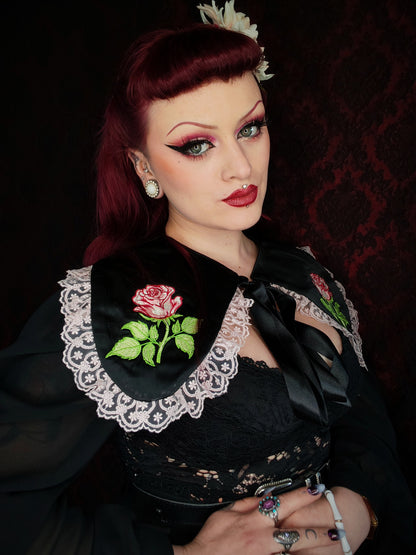Col Amovible "Rose Poudrée"