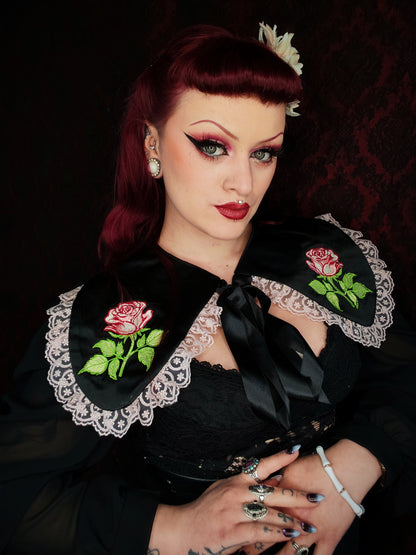 Col Amovible "Rose Poudrée"