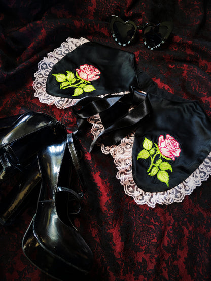 Col Amovible "Rose Poudrée"