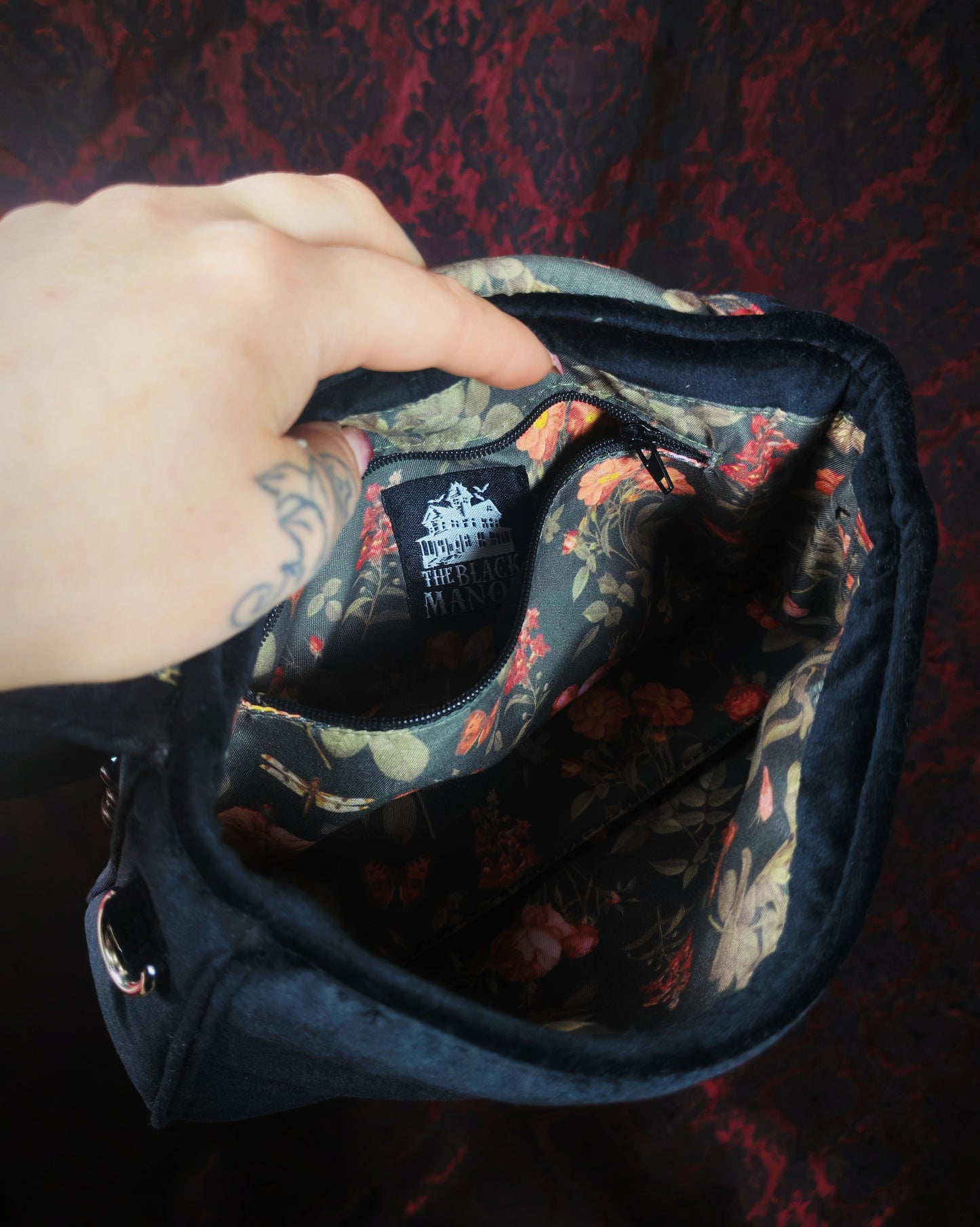 Sac "Poison de velours"
