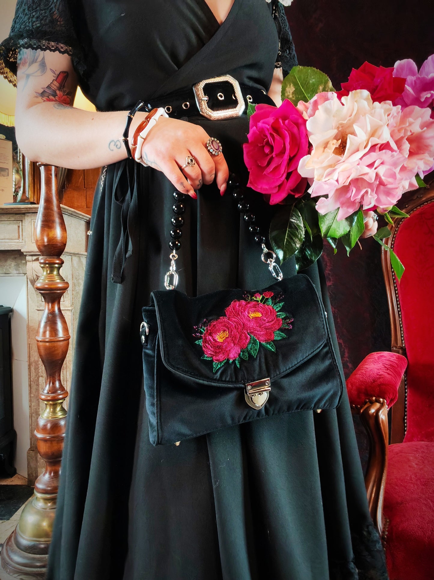 Sac "Poison de velours"