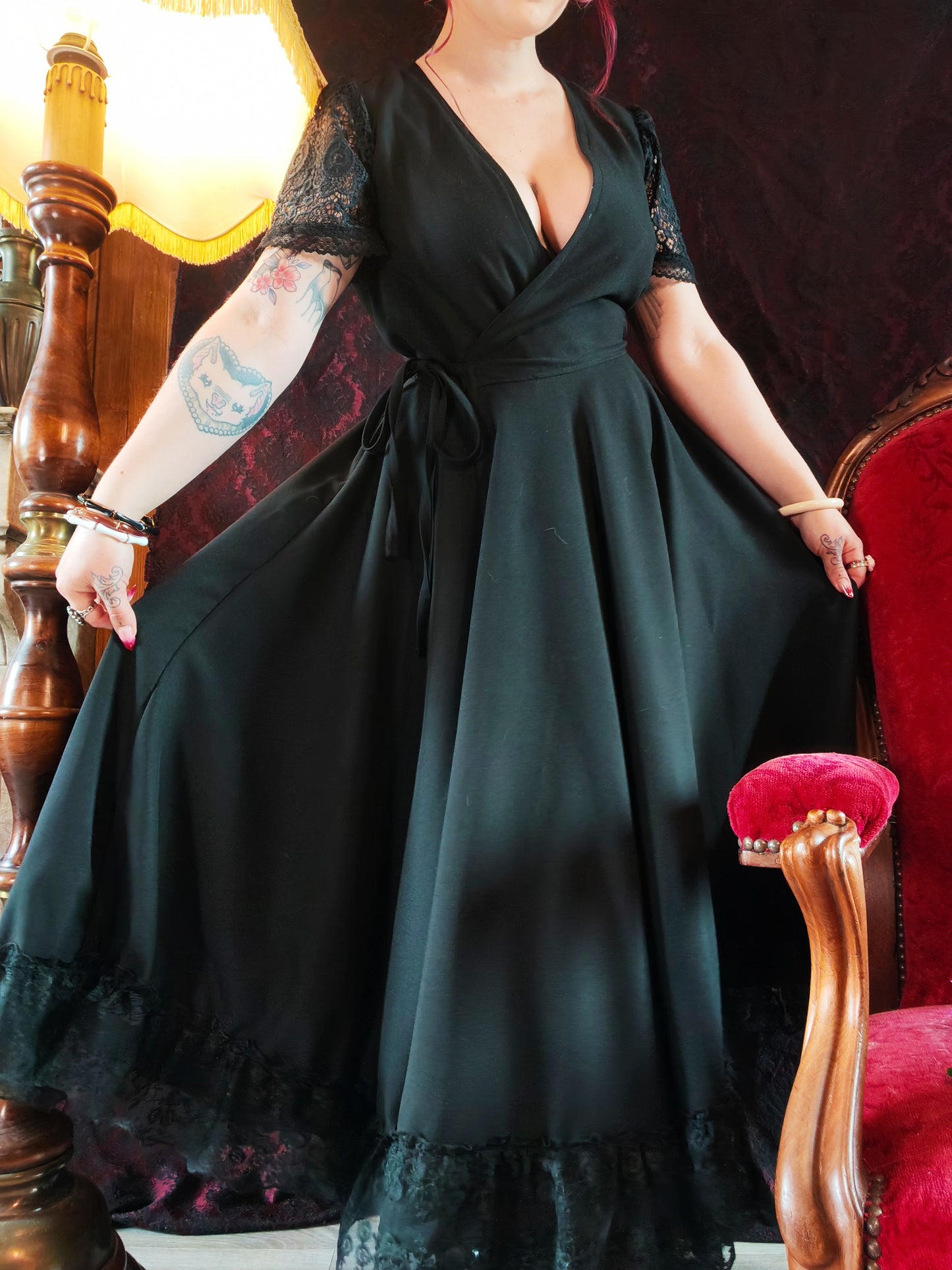 Robe "Eclosion noire" - Precommandes jusqu'au 21 juin