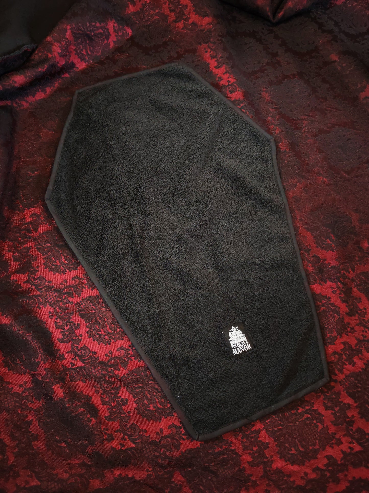 Serviette main cercueil "Coffin"