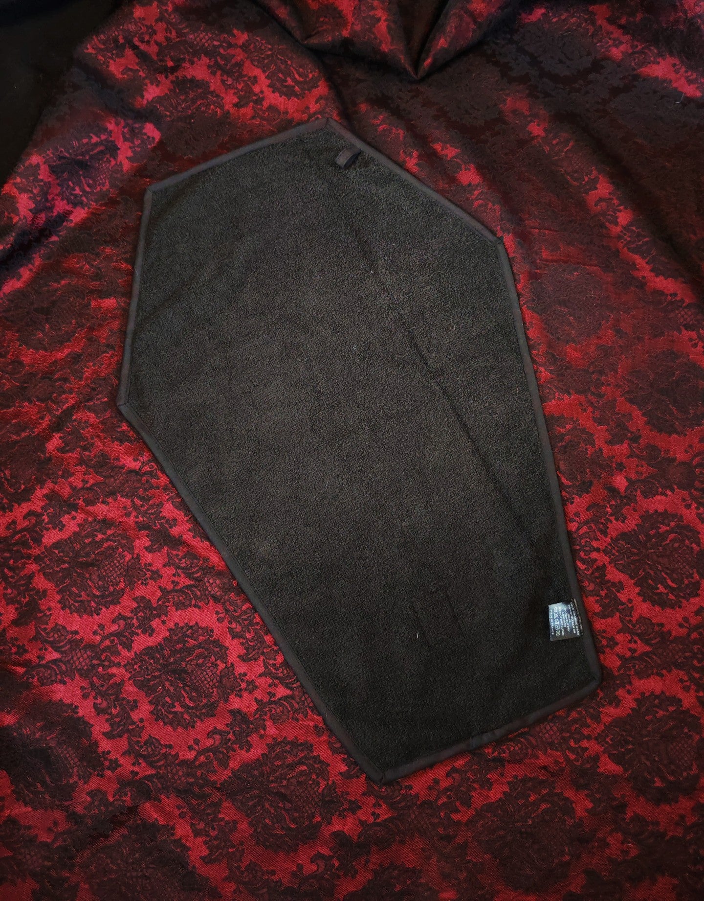 Serviette main cercueil "Coffin"