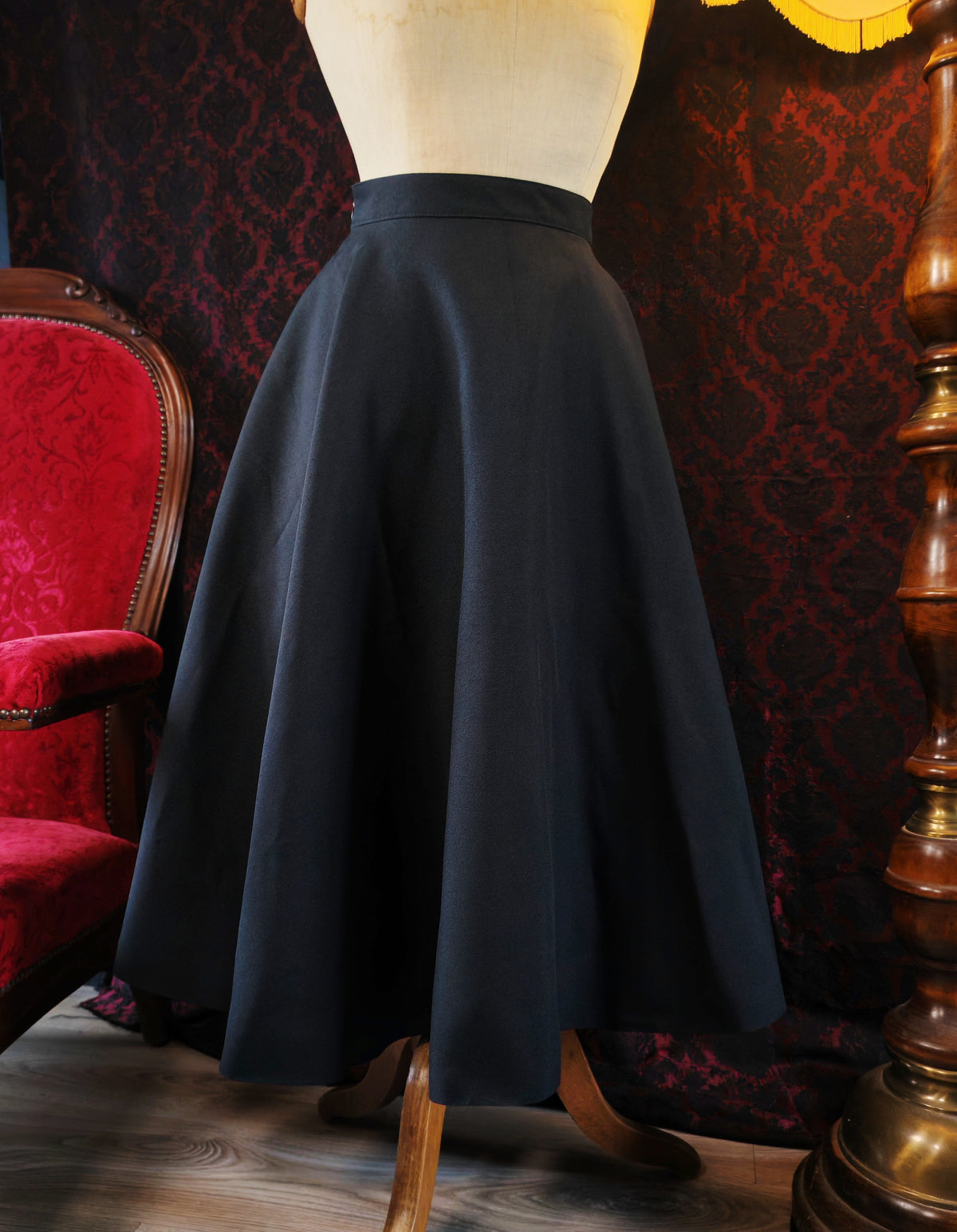 "Betty" long skater skirt