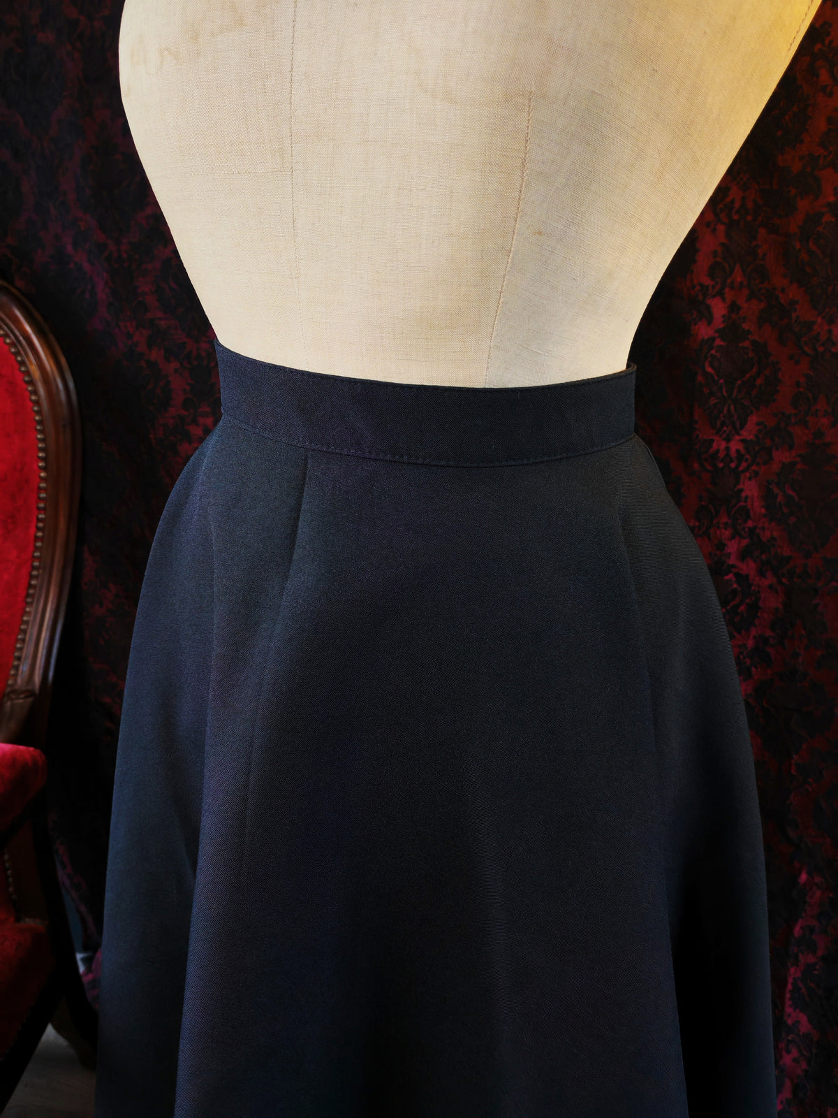 "Betty" long skater skirt