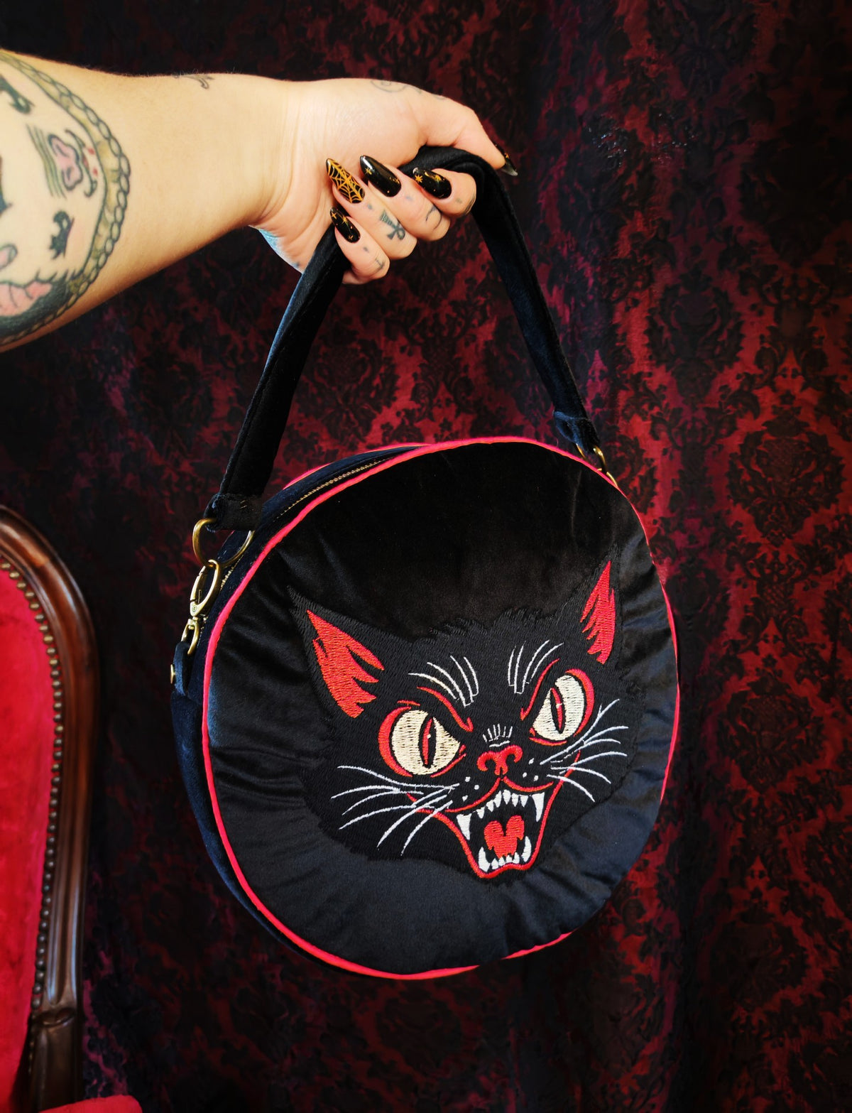 "Velvet Poison" bag