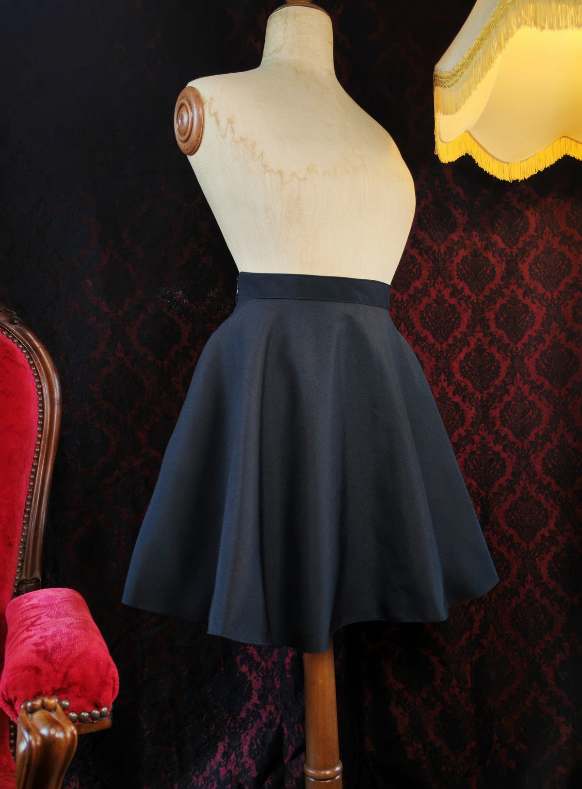 Falda patinadora larga "Betty"