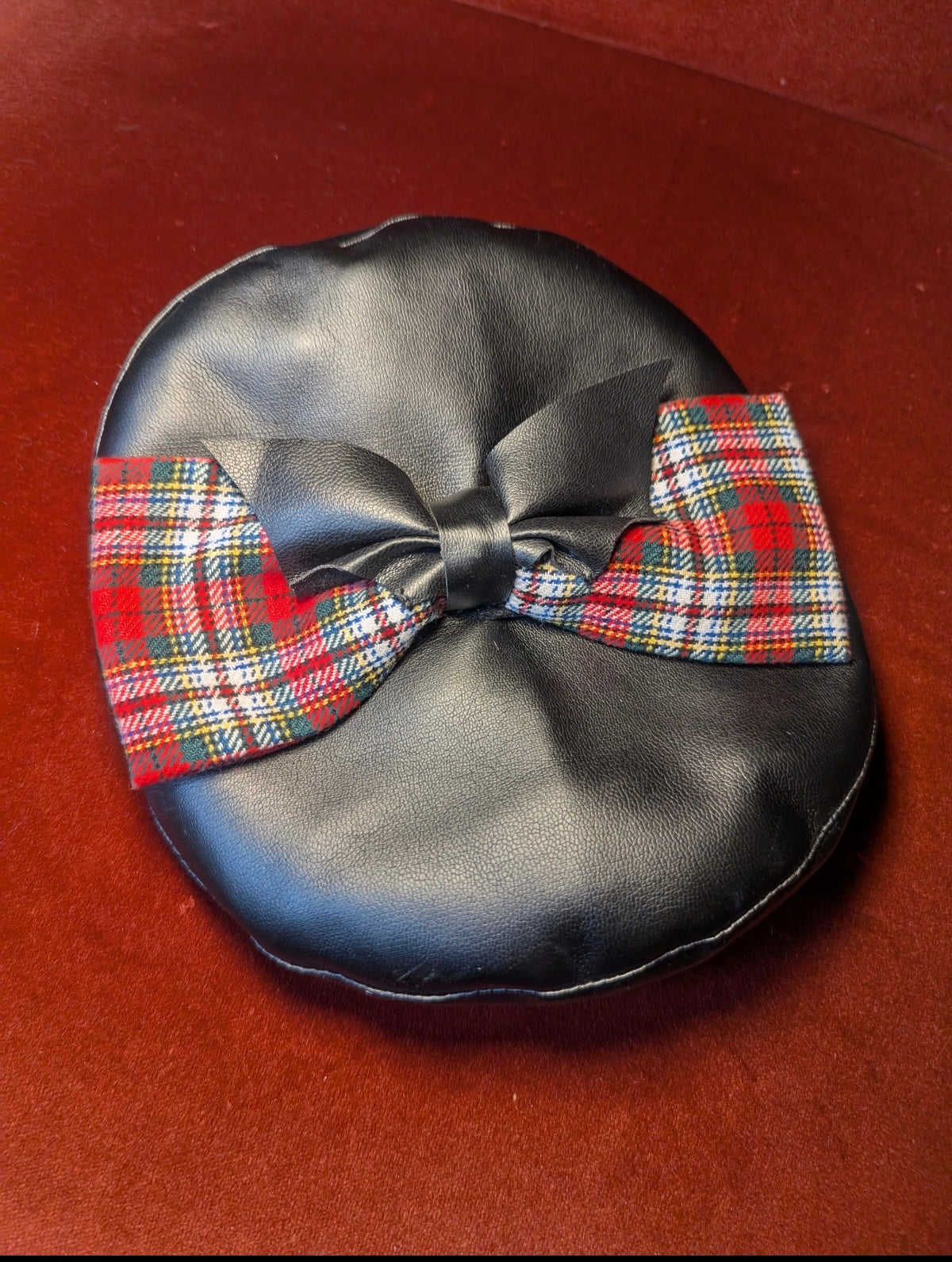 Béret (tartan) "Vintage Darling"